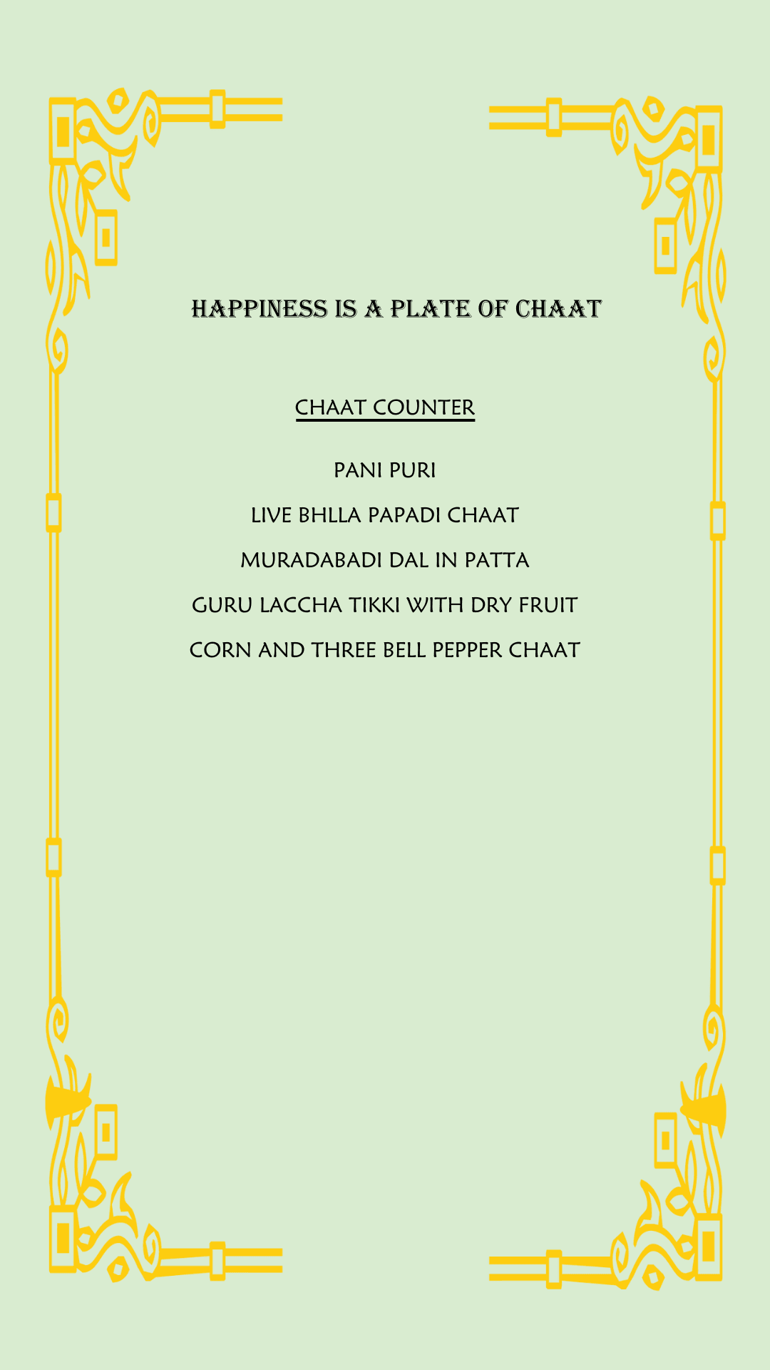 Menu page 2