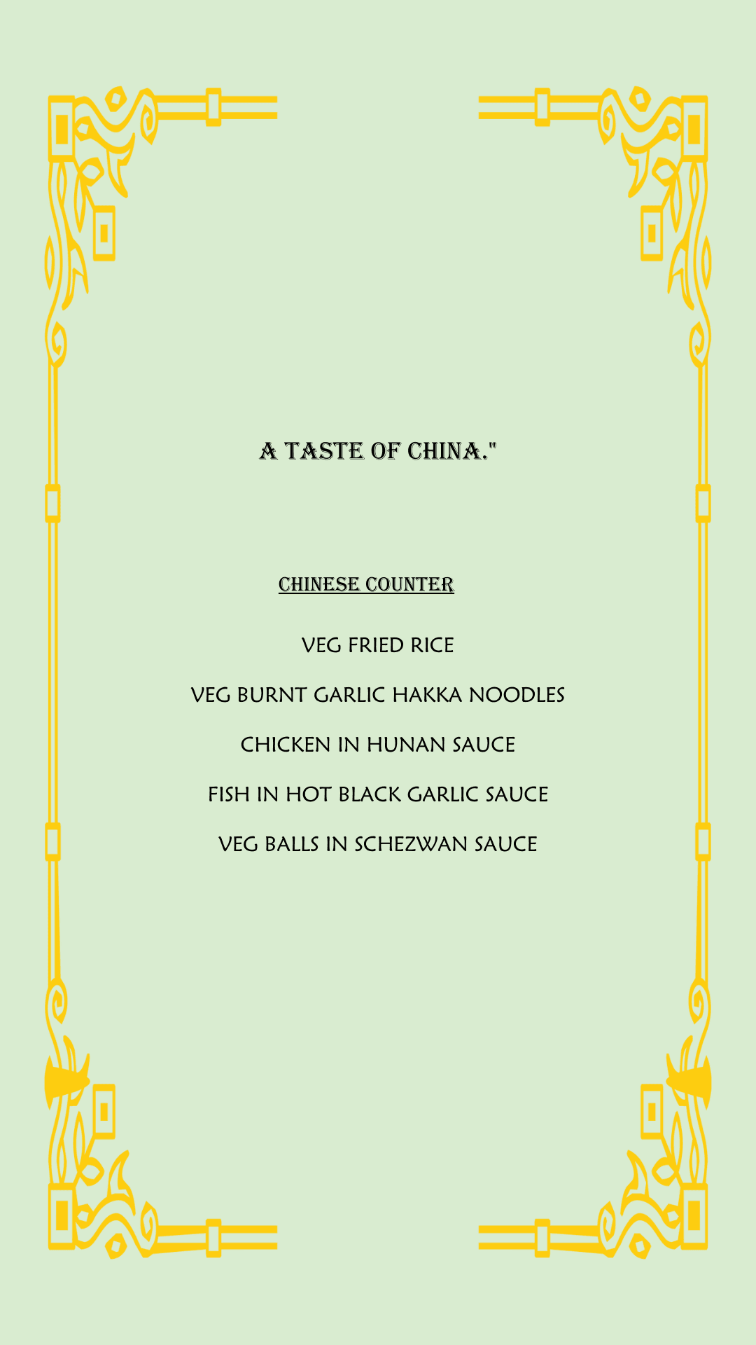 Menu page 22