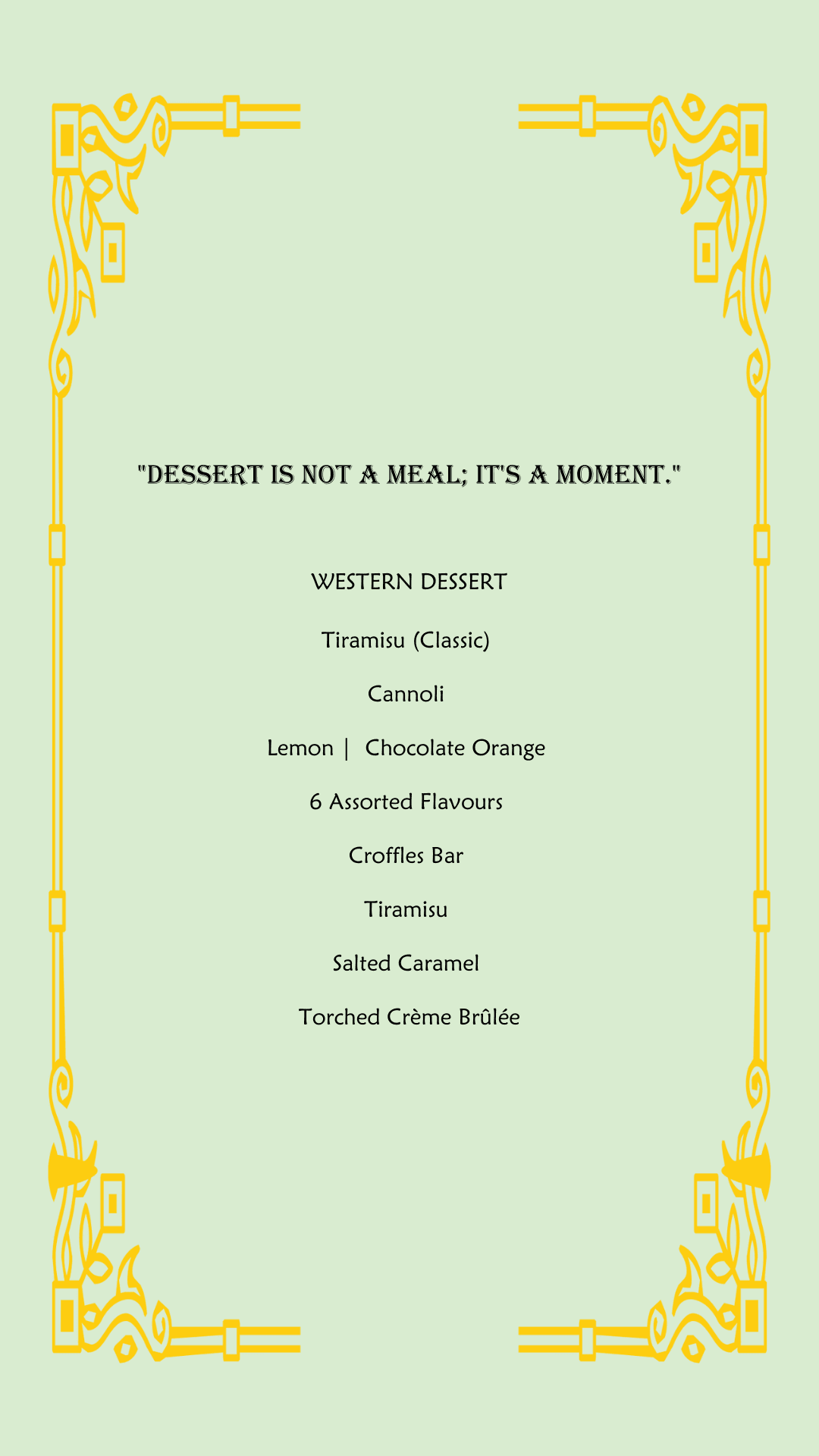 Menu page 24